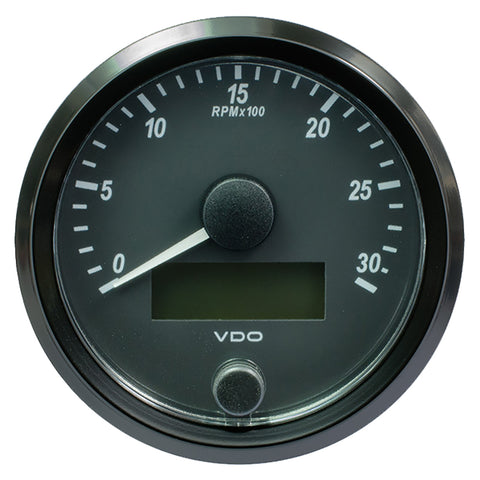 VDO SingleViu 80mm (3-1/8") Tachometer - 3000 RPM [A2C3832980030] - American Offshore