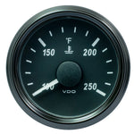 VDO SingleViu 52mm (2-1/16") Water Temp. Gauge - 250 F - 291-22 OHM [A2C3833350030] - American Offshore