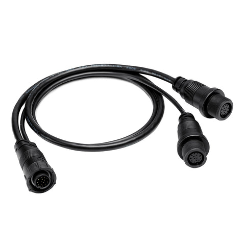 Humminbird 14 M SILR Y - SOLIX/APEX Side Imaging Left-Right Splitter Cable [720112-1] - American Offshore
