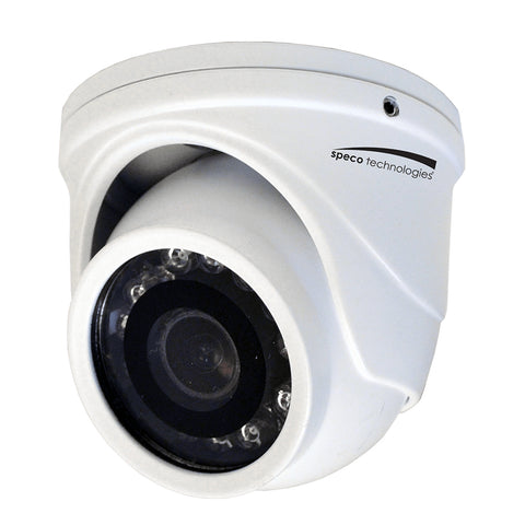 Speco 4MP HD-TVI Mini Turret Camera 2.9mm Lens - White Housing [HT471TW] - American Offshore
