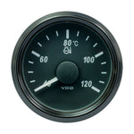 VDO SingleViu 52mm (2-1/16") Water Temp. Gauge - Euro - 120 C - 291-22 ohm [A2C3833330030] - American Offshore