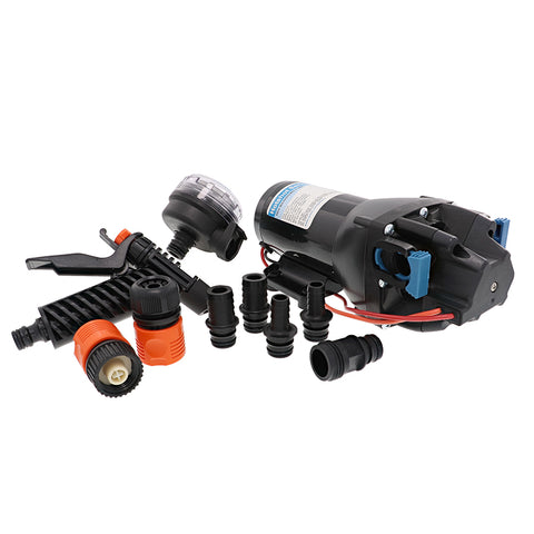 Jabsco HotShot HD4 Heavy Duty Washdown Pump - 12V - 4 GPM - 60 PSI [Q401J-118N-3A] - American Offshore