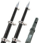 TACO 20 Carbon Fiber Twist  Lock Outrigger Poles f/GS-450, GS-500  GS-1000 Bases - Black [OT-4200CF-HD] - American Offshore