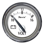 Faria Newport SS 2" Voltmeter - 10 to 16V [25009] - American Offshore