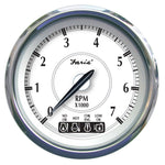 Faria Newport SS 4" Tachometer w/System Check Indicator f/Johnson/Evinrude Gas Outboard - 7000 RPM [45000] - American Offshore