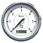 Faria Newport SS 4" Tachometer w/Hourmeter f/Gas Outboard - 7000 RPM [45005] - American Offshore