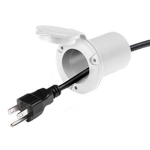 Guest AC Universal Plug Holder - White [150PHW] - American Offshore