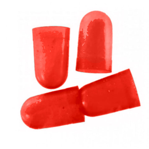 VDO Light Diffuser f/Type D Peanut Bulb - Red - 4 Pack [600-859] - American Offshore