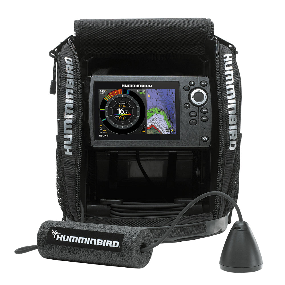 Humminbird Ice Helix 7 CHIRP GPS G4 Fish Finder with All Season