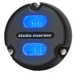 Hella Marine Apelo A1 Blue White Underwater Light - 1800 Lumens - Black Housing - Charcoal Lens [016145-001] - American Offshore