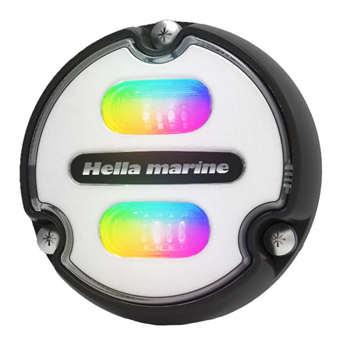 Hella Marine Apelo A1 RGB Underwater Light - 1800 Lumens - Black Housing - White Lens [016146-011] - American Offshore