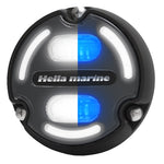 Hella Marine Apelo A2 Blue White Underwater Light - 3000 Lumens - Black Housing - Charcoal Lens w/Edge Light [016147-001] - American Offshore