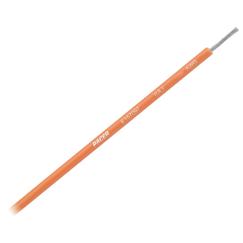 Pacer Orange 12 AWG Primary Wire - 25 [WUL12OR-25]