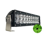 Black Oak Pro Series 3.0 10" 850nm Infrared Double Row LED Light Bar - Combo Optics - Black Housing [10IR-850]