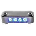 Attwood Blue LED Micro Light w/Stainless Steel Bezel  Vertical Mount [6350B7]