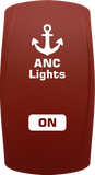 Contura V Laser Etched Switch Cover (Red) - American Offshore