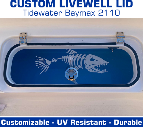 Livewell Lid | Fwd | Tidewater Baymax 2110