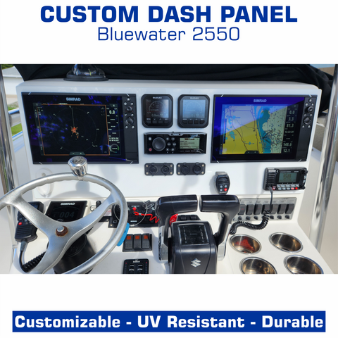 Dash Panel | Center Console | Bluewater 2550