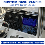 Dash Panels (2-part) | Center Console | Sea Pro SV 2100 CC