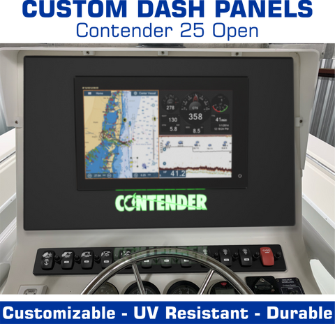 Dash Panels (2-part) | Center Console | Contender 25 Open
