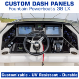 Dash Panel | Fountain Powerboats 38 LX