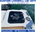 Livewell Lid | Aft | Sea Hunt Gamefish 27