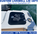 Livewell Lid | Aft | Sea Hunt Gamefish 27