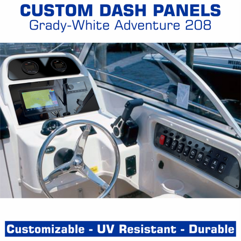 Dash Panels (3-part) | Dual Console | Grady-White Adventure 208