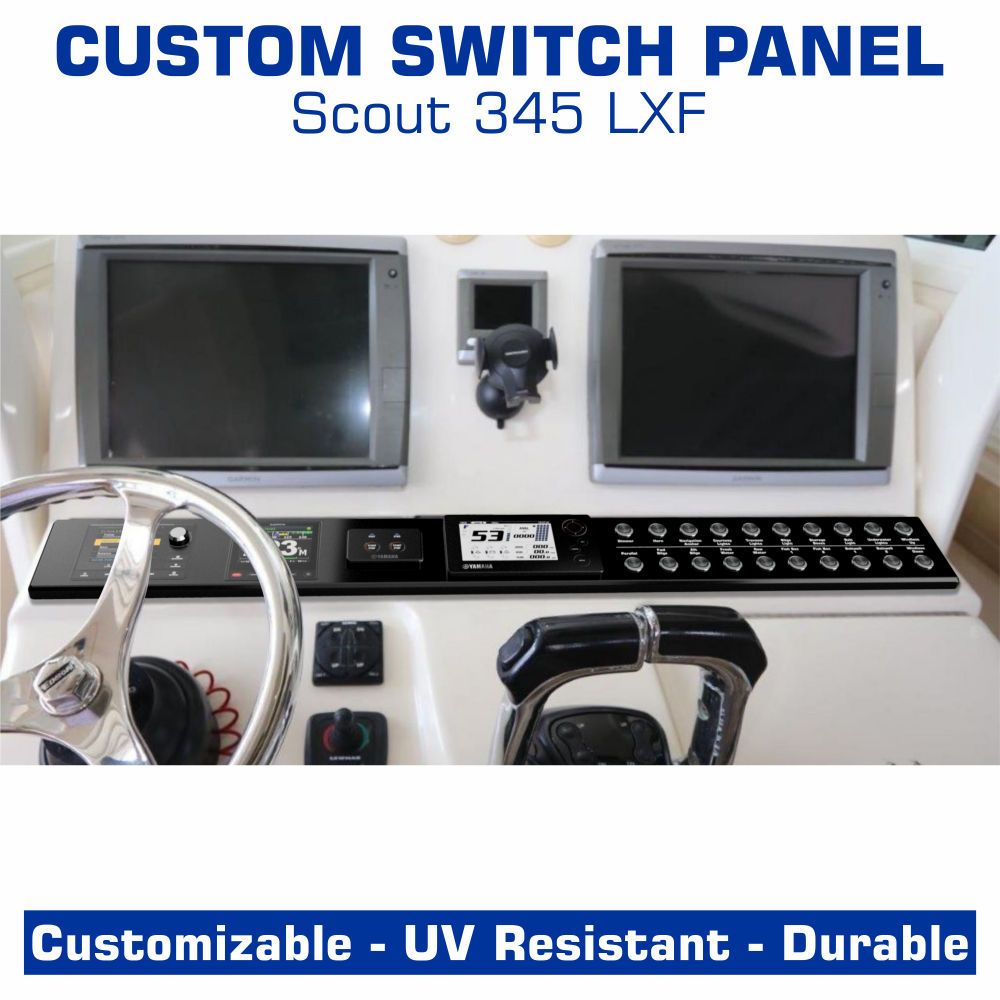 Switch Panel | Center Console | Scout 345 LXF | American Offshore