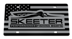 Skeeter Boats License Plate | Black Gloss Acrylic