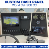 Dash Panels (2-part) | Center Console | World Cat 266CC