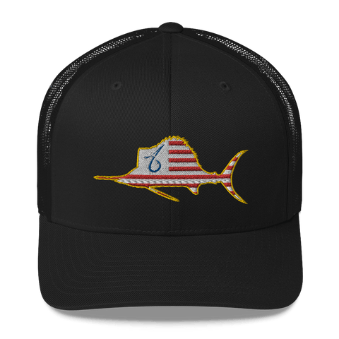 AO Sailfish Flag Snapback - American Offshore