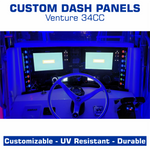 Dash Panels (5-part) | Center Console | Venture 34CC