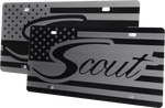 Scout Boats License Plate | Black Gloss Acrylic - American Offshore